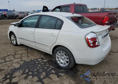 2012 Nissan Sentra 2.0 from USA, damaged, VIN 3N1AB6AP7CL742550